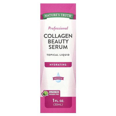 Nature's Truth, Professional Collagen Beauty Serum, Unscented, 1 fl oz (30 ml)