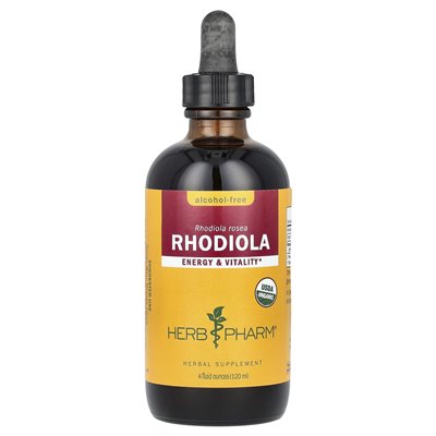 Herb Pharm, Rhodiola, bez alkoholu, 4 fl oz (120 ml)