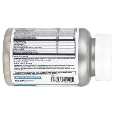 Kal, liposomalna multiwitamina, 60 warzyw Vegcaps