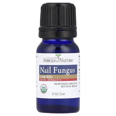 Forces of Nature, Nagelpilz, organische Pflanzenheilkunde, extra stark, 0,37 fl oz (11 ml)