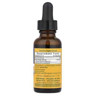 Herb Pharm, Valerian, 1 Fl Oz (30 ml)