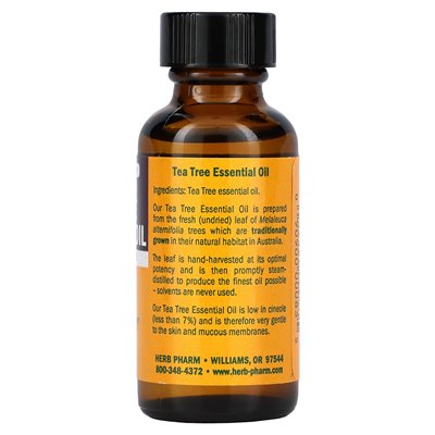 Herb Pharm, olejek eteryczny z drzewa herbacianego, 1 fl oz (30 ml) Herb Pharm, olejek eteryczny z drzewa herbacianego, 1 fl oz (30 ml)