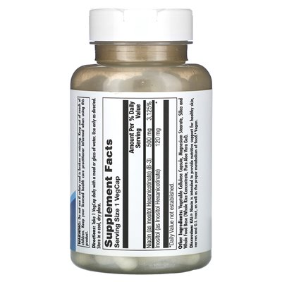 Kal, niacyna, beztroski, 500 mg, 120 Vegcaps
