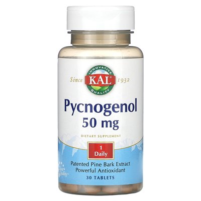 Kal, Pycnogenol, 50 mg, 30 tabletek