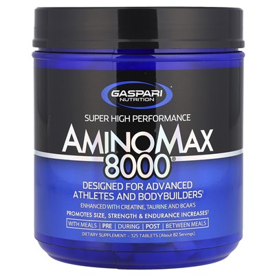 Gaspari Nutrition, AminoMax 8000, 325 tabletek Gaspari Nutrition, AminoMax 8000, 325 tabletek