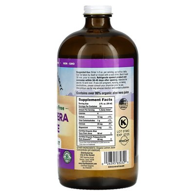 Lily of the Desert, Aloe Vera Juice, inner fillet, preservative free, 32 fl oz (946 ml)