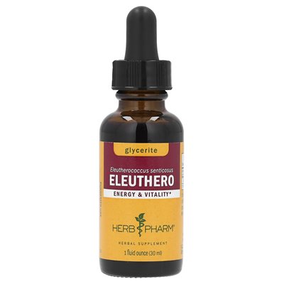 Herb Pharm, Eleuthero, gliceryt, 1 Fl Oz (30 ml) Herb Pharm, Eleuthero, gliceryt, 1 Fl Oz (30 ml)