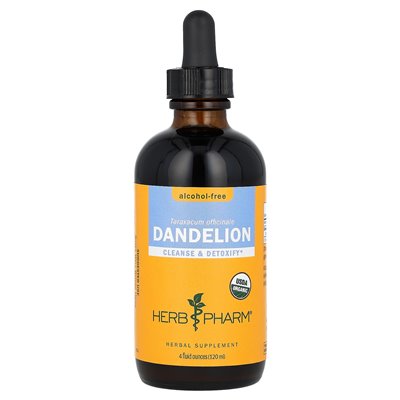 Herb Pharm, Dandelion, Alcohol Free, 4 fl oz (120 ml)