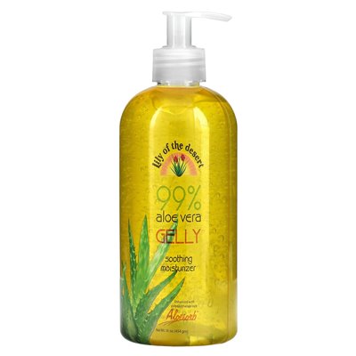 Lily of the Desert, 99% Aloe Vera Gelly, łagodzący krem ​​nawilżający, 16 uncji (454 g)