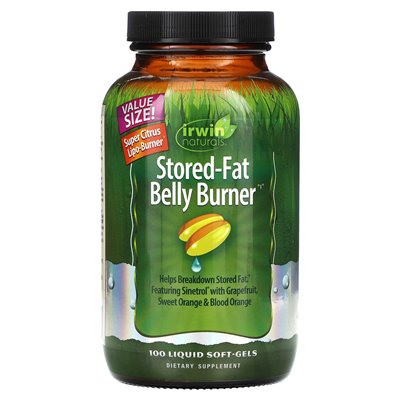 Irwin Naturals, Organized Fat Burning Belly, 100 Liquid Soft Iron
