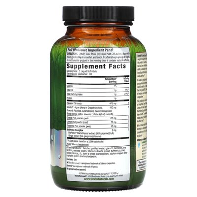 Irwin Naturals, Organized Fat Burning Belly, 100 Liquid Soft Iron