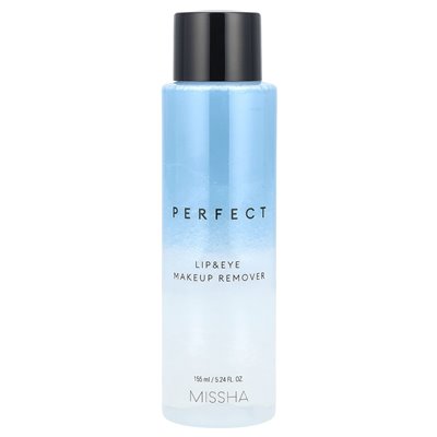 Missha, Perfect Lip & Eye Makeup Remover, 5.24 Fl Oz (155 ml) Missha, Perfect Lip & Eye Makeup Remover, 5.24 Fl Oz (155 ml)