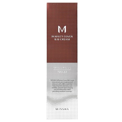 Missha, M Perfect Cover B.B Cream, SPF 42 PA +++, nr 27 Honey Beige, 1,7 fl oz (50 ml) Missha, M Perfect Cover B.B Cream, SPF 42 PA +++, nr 27 Honey Beige, 1,7 fl oz (50 ml)