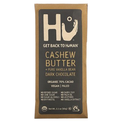 Hu, Cashewbutter + dunkle Schokolade mit reiner Vanilleschote, 2,1 oz (60 g)
