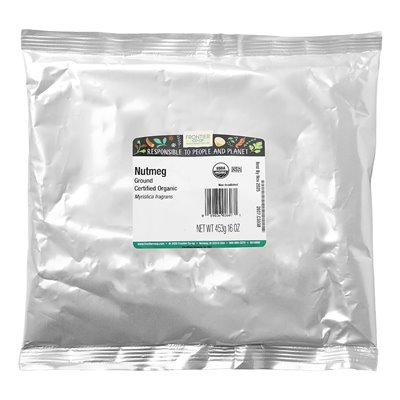 Frontier Co-Op, Bio-Muskatnuss, gemahlen, 16 oz (453 g)