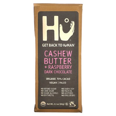 Hu, Cashewbutter + dunkle Himbeerschokolade, 2,1 oz (60 g)