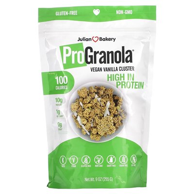Julian Bakery, Progranola, veganes Vanille-Cluster, 9 oz (255 g)