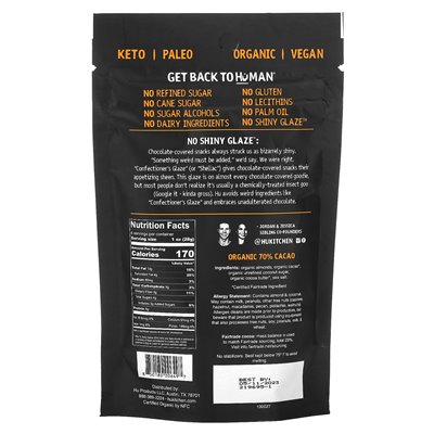 Hu, chocolate cadres, almonds + sea salt, 4 oz (113 g)