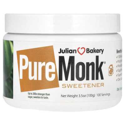 Julian Bakery, Pure Monk Sweegener, 3,5 uncji (100 g)