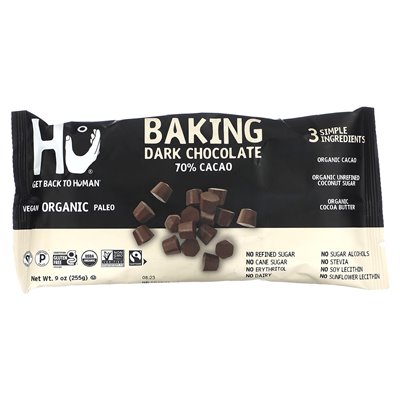 Hu, Back-Zartbitterschokolade, 70 % Kakao, 9 oz (255 g)