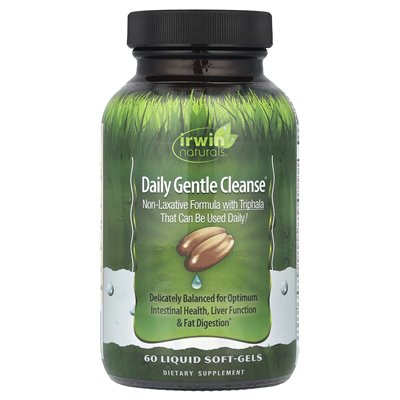 Irwin Naturals, Daily Gentle Cleanse®, 60 Liquid Soft Wets