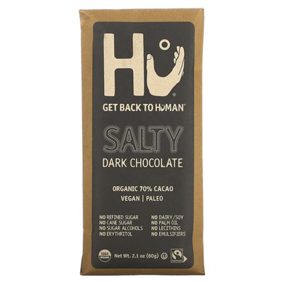 HU, Salty Dark Chocolad, 2,1 uncji (60 g)