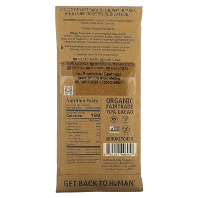 HU, Salty Dark Chocolad, 2,1 uncji (60 g)