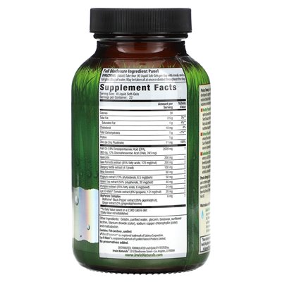 Irwin Naturals Proactive Man Simple Healthy Urinary Flow 90 Liquid Soft Iron