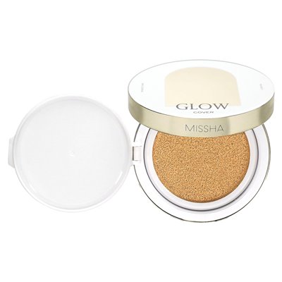 Missha, Glow Cushion, Nr. 21 Vanille, 0,49 oz (14 g)