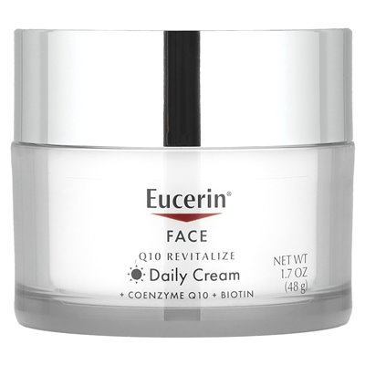 Eucerin, Q10 Revitalize Tagescreme, Gesicht, parfümfrei, 1,7 Unzen (48 g)