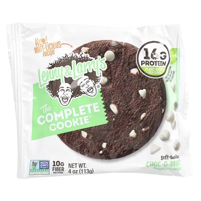 Lenny &amp Larry's, The Complete Cookie®, Choc-O-Mint, 12 ciastek, 4 uncje (113 g)