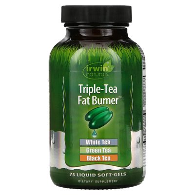 Irwin Naturals, Dreifach-Tee Fatburner, 75 Liquid Soft