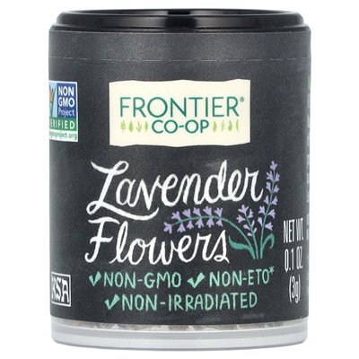 Frontier Co-op, Lavendelblüten, 0,1 oz (3 g)