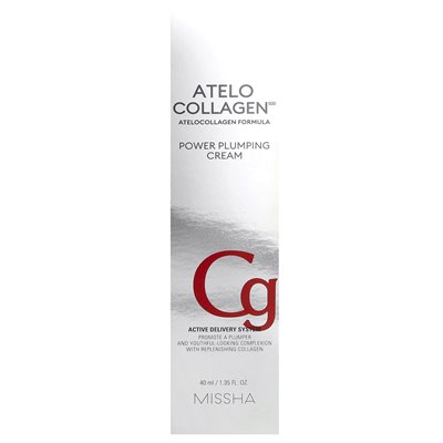 Missha, Atelo Collagen, Power Plumping Cream, 1.35 Fl Oz (40 ml)