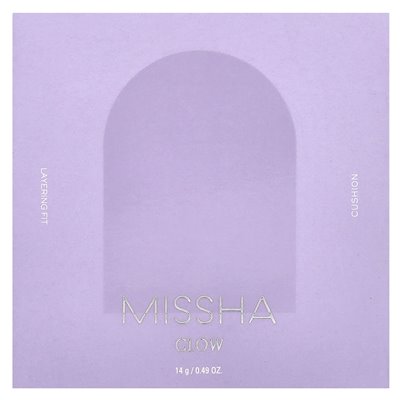 Missha, Blow Layering Fit poduszka, nr 23 piasek, 0,49 uncji (14 g)