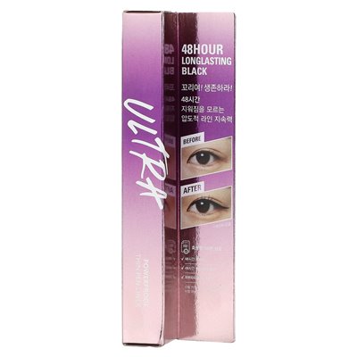Missha, PowerProof Thin Pen Liner, Schwarz, 0,01 oz (0,4 g)