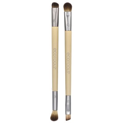 Ecotools, Stärkendes Augenpinsel-Set, 2-teiliges Set Ecotools, Stärkendes Augenpinsel-Set, 2-teiliges Set