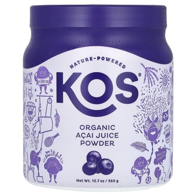 KOS, organiczny sok acai proszek, 12,7 uncji (360 g) KOS, organiczny sok acai proszek, 12,7 uncji (360 g)