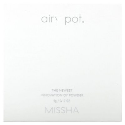 Missha, Airy POD Kompaktpuder, Pink, 0,17 oz (5 g)
