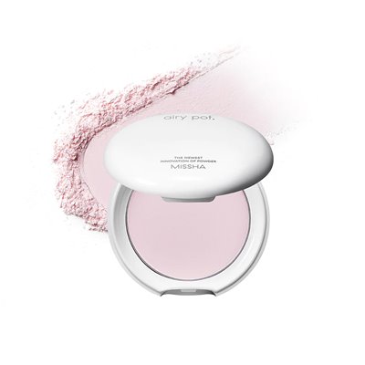 Missha, Airy POD Kompaktpuder, Pink, 0,17 oz (5 g)