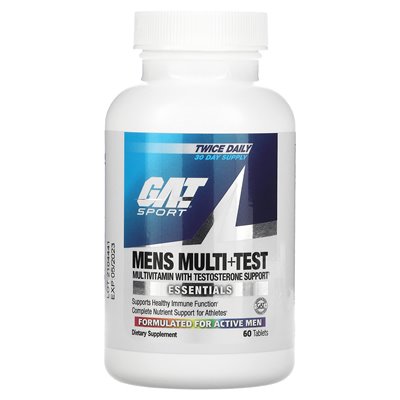 GAT, męski test multi +, 60 tabletek