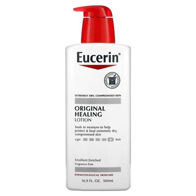 Eucerin, Oryginalna Maść Lecznicza, Bezzapachowa, 16,9 uncji (500 ml)