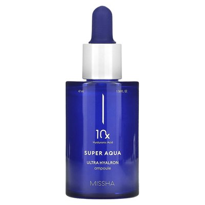 Missha, Super Aqua, Ultra Hyalron Ampoule, 1,58 Fl Oz (47 ml)