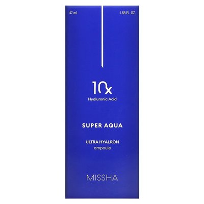 Missha, Super Aqua, Ultra Hyalron Ampoule, 1,58 Fl Oz (47 ml)