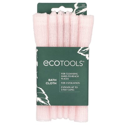 Ecotools, kąpiel, różowy, 1 tkanina