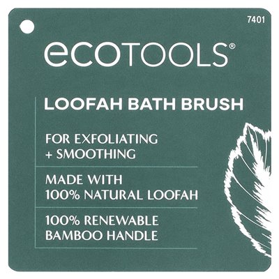 Ecotools, pędzel do kąpieli Loofah, 1 szczotka Ecotools, pędzel do kąpieli Loofah, 1 szczotka