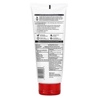 Eucerin, Egzema Relief Body Cream, bez zapachu, 14 uncji (396 g)