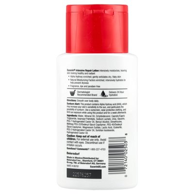 Eucerin, intensywne balsam do naprawy, zapach bez zapachu, 3 fl oz (89 ml)