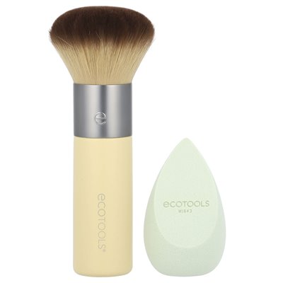 Ecotools, blend + blur duo, 2-piece set