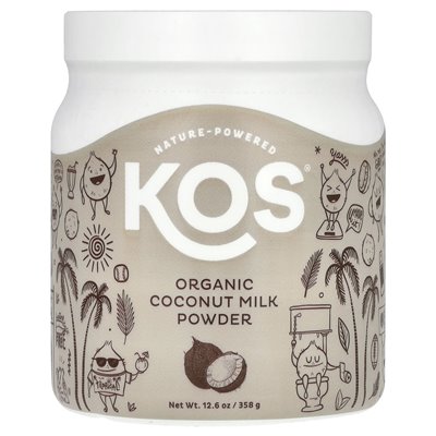 KOS, Bio-Kokosmilchpulver, 12,6 oz (358 g)